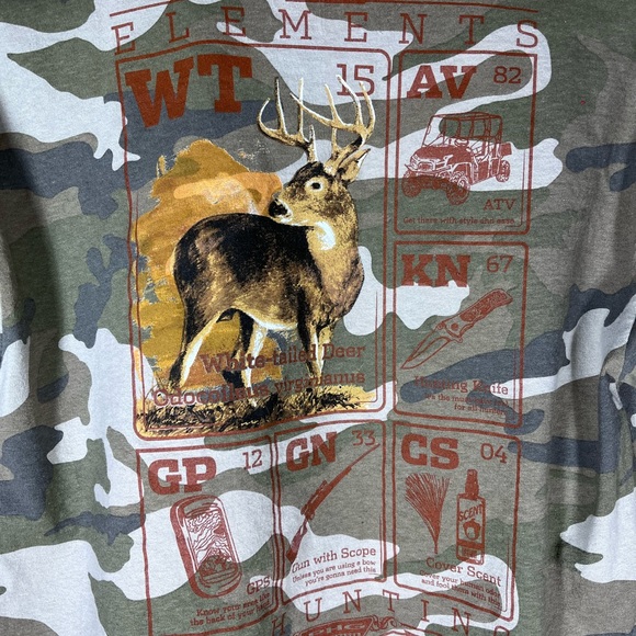 Columbia Camo Elements Graphic Long Sleeve, Mens M, performance hunting gear - Picture 3 of 13